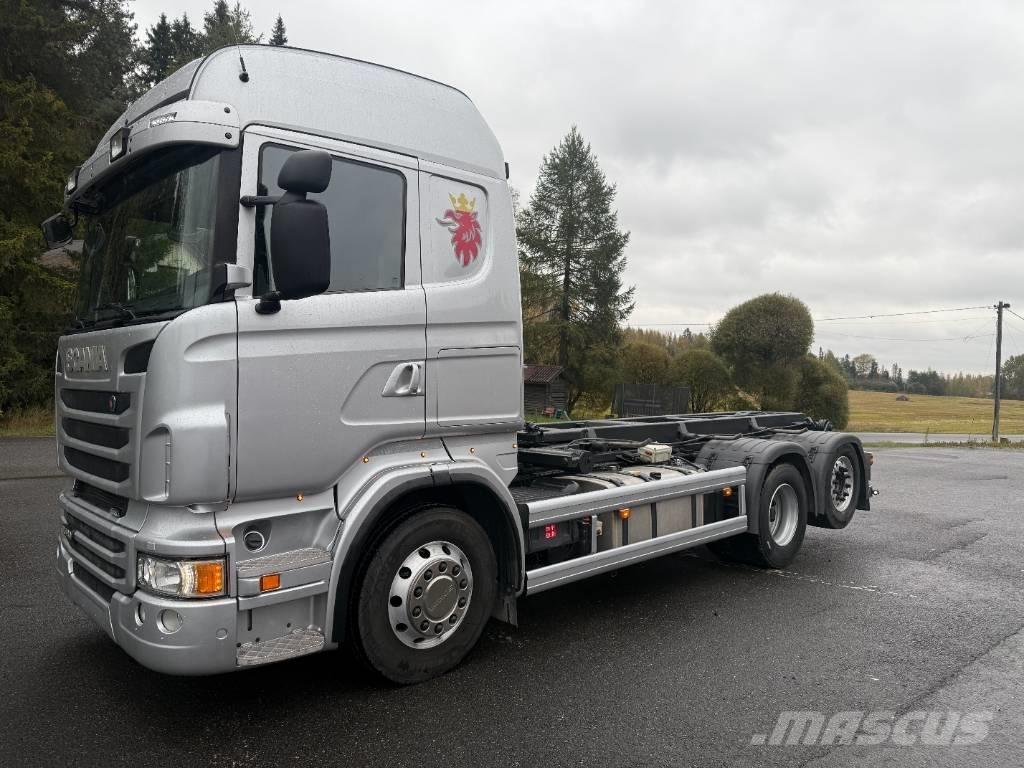 Scania R480 6X2*4 Savivarčiai su kabeliniu keltuvu