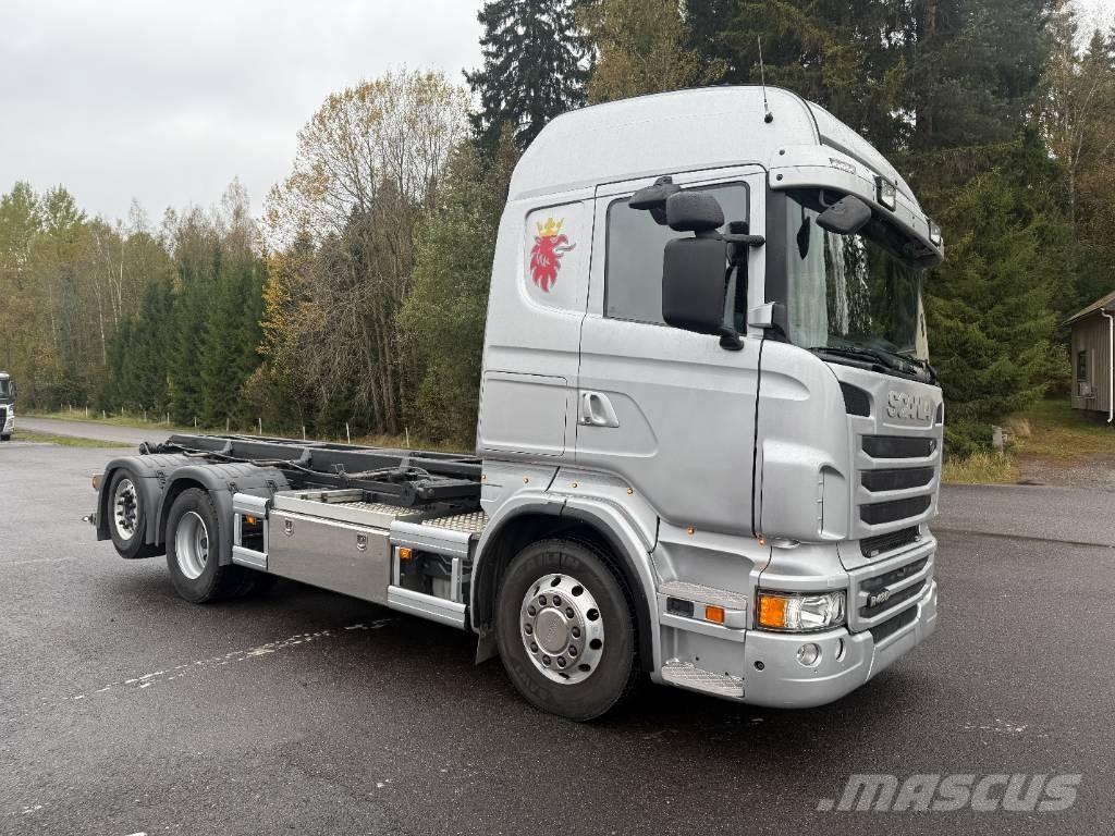Scania R480 6X2*4 Savivarčiai su kabeliniu keltuvu