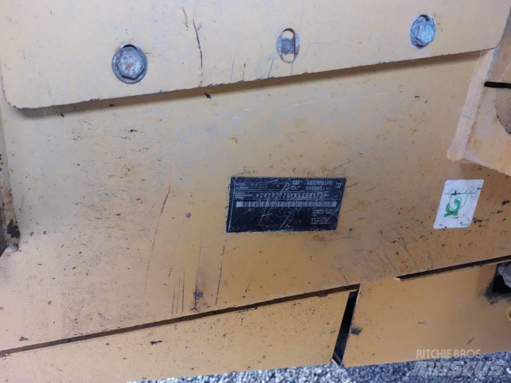 CAT 772G Statybiniai savivarčiai sunkvežimiai