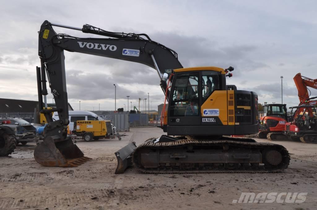 Volvo ECR 235 EL Vikšriniai ekskavatoriai