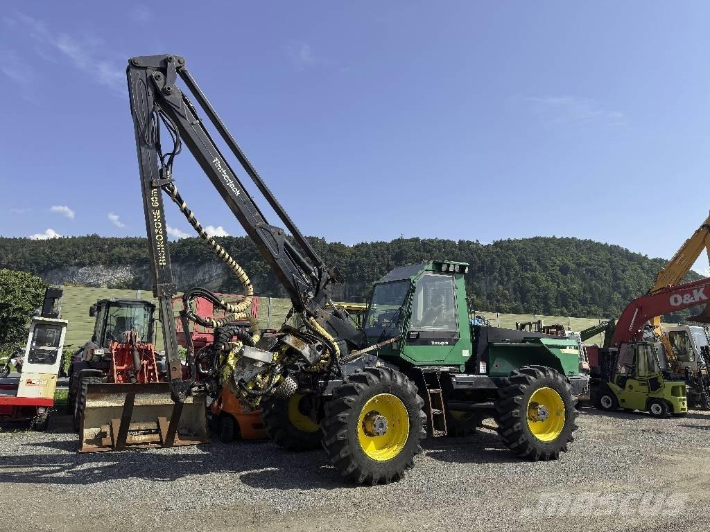 Timberjack 870 b Miško technika (Harvesteriai)