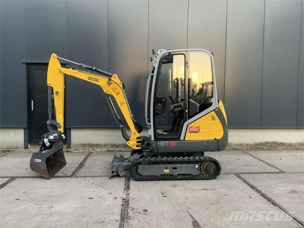 Wacker Neuson ET 18 Mini ekskavatoriai < 7 t
