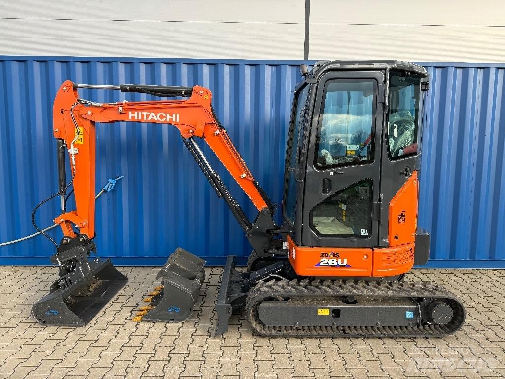 Hitachi ZX 26 U-6 Mini ekskavatoriai < 7 t