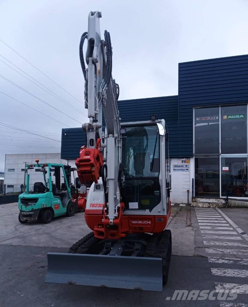 Takeuchi TB 230 Mini ekskavatoriai < 7 t