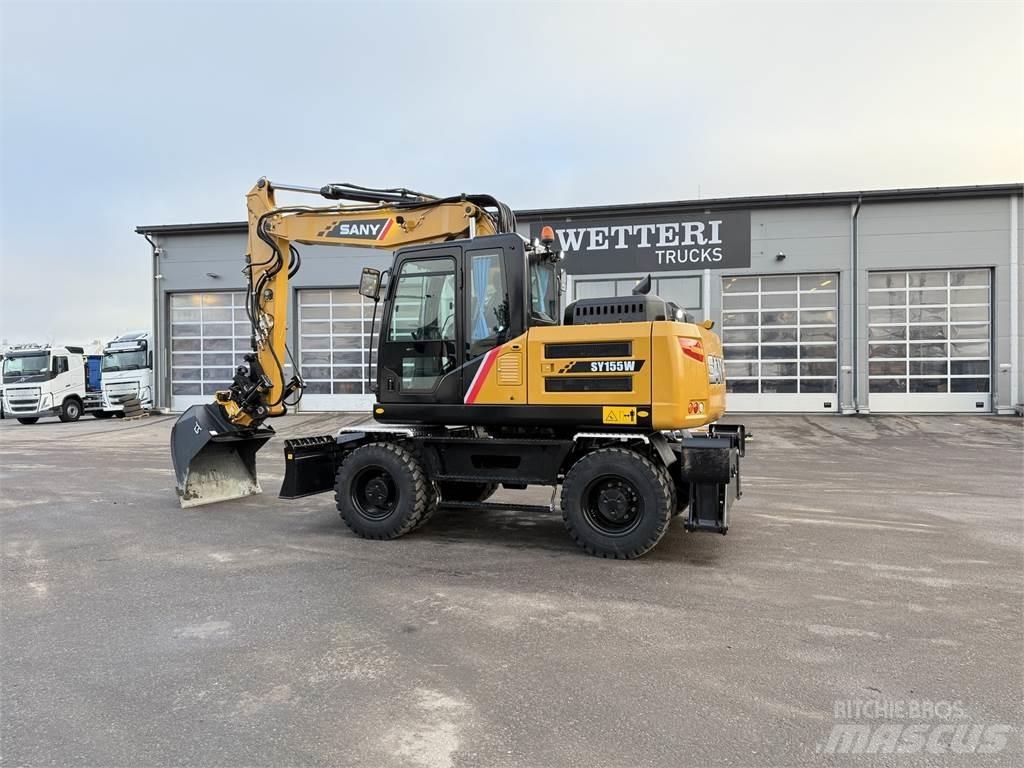 Sany SY155W Ratiniai ekskavatoriai