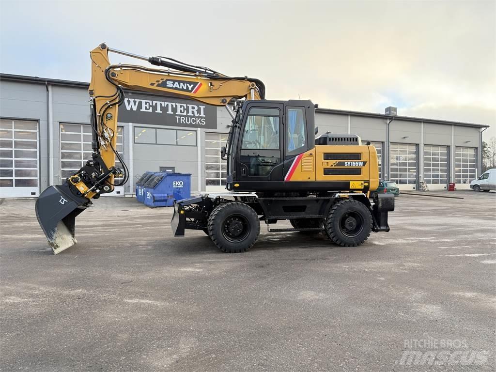 Sany SY155W Ratiniai ekskavatoriai
