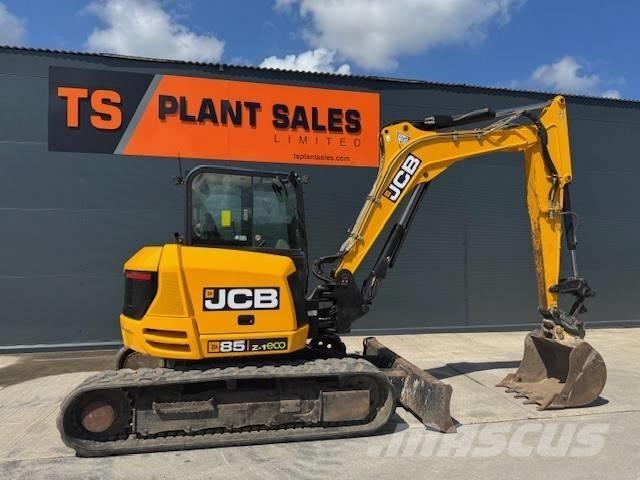 JCB 85 Z-1 Vidutinės galios ekskavatoriai 7-12 t