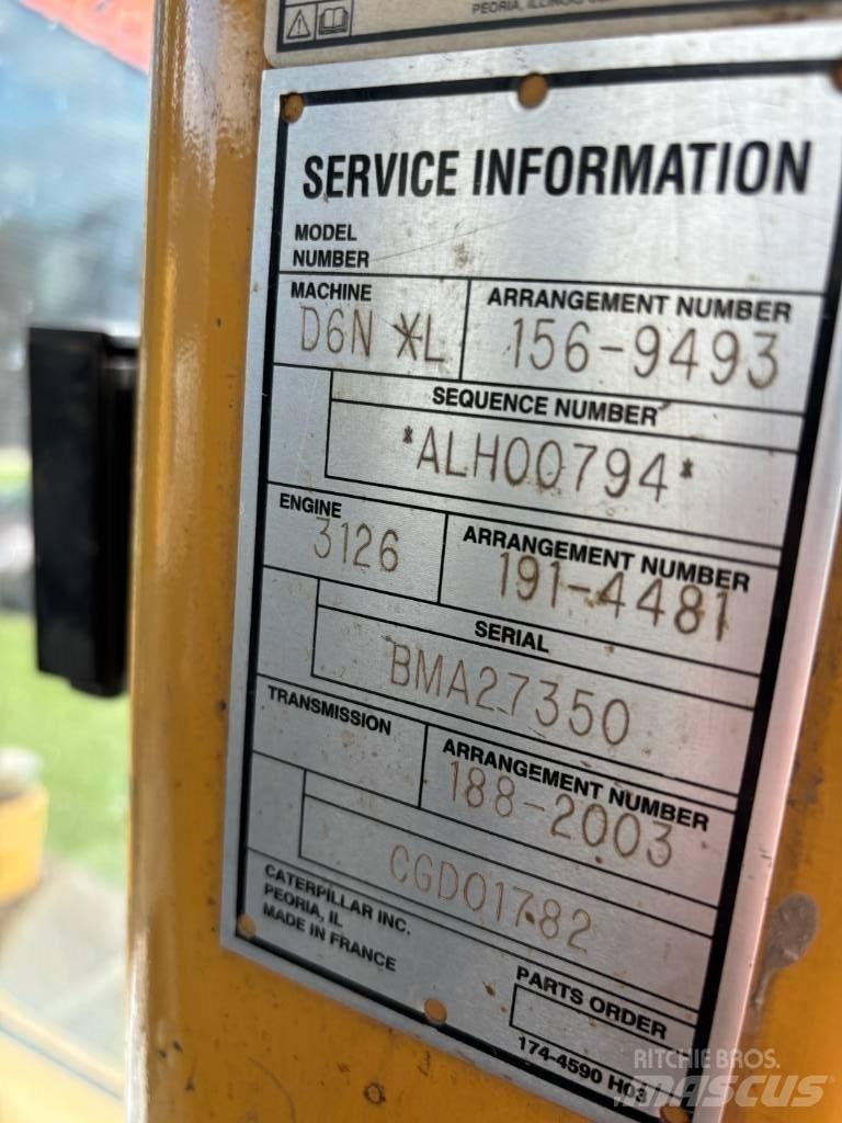 CAT D 6 N XL Vikšriniai buldozeriai