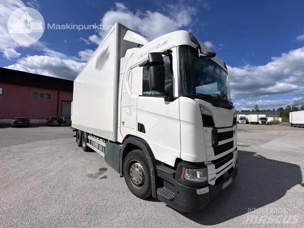 Scania R 520 Sunkvežimiai su dengtu kėbulu