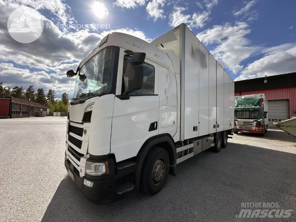Scania R 520 Sunkvežimiai su dengtu kėbulu
