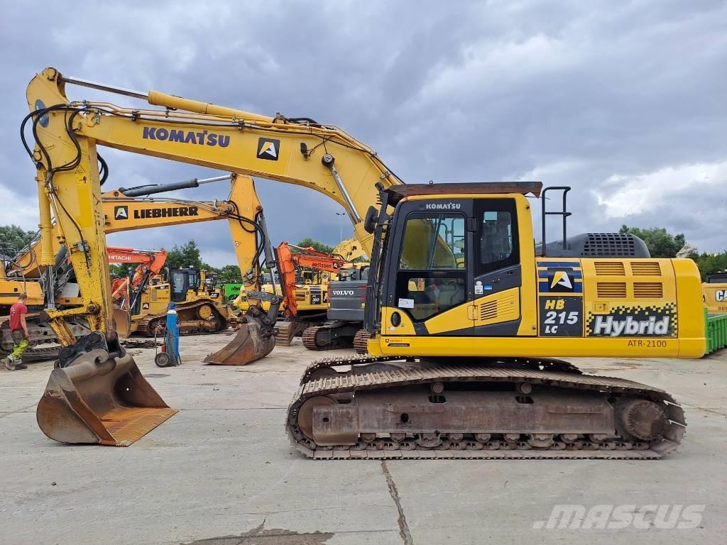 Komatsu HB215LC-2 Vikšriniai ekskavatoriai