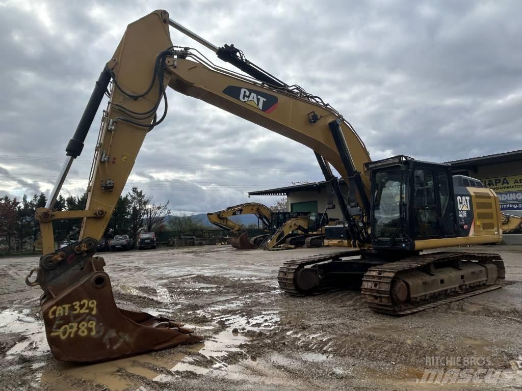 CAT 329 EL Vikšriniai ekskavatoriai