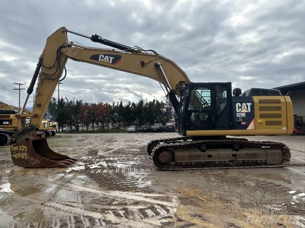 CAT 329 EL Vikšriniai ekskavatoriai