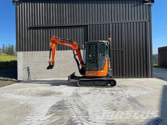 Hitachi u 33 Mini ekskavatoriai < 7 t