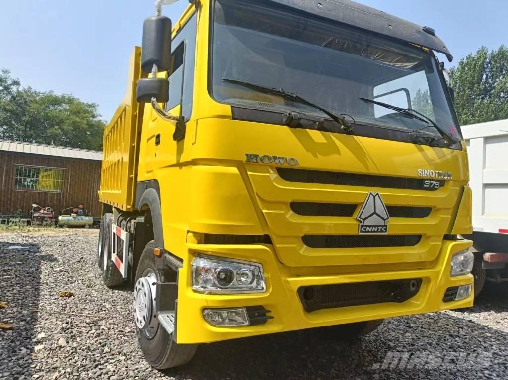 Howo 375 6x4 Savivarčių priekabų vilkikai