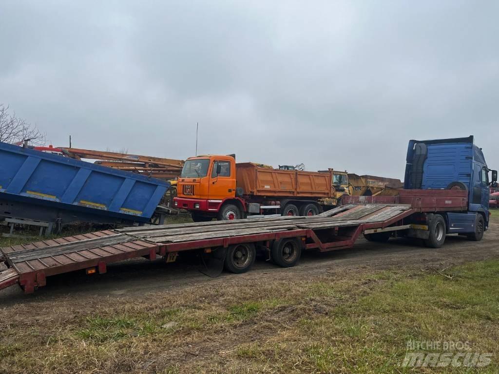 Demmler Wertingen Žemo iškrovimo puspriekabės