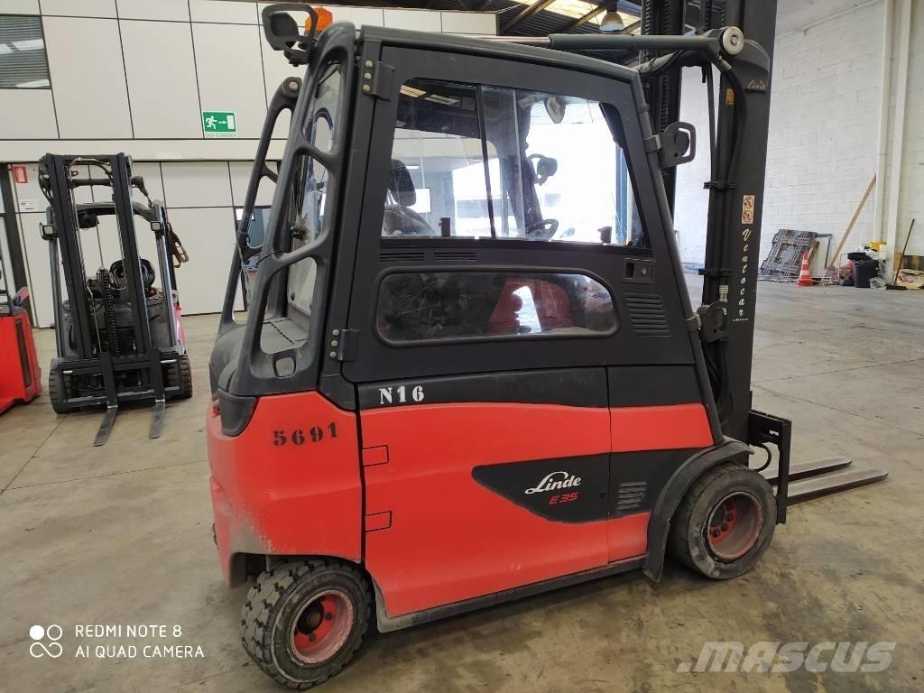 Linde E 35 HL Elektriniai šakiniai krautuvai