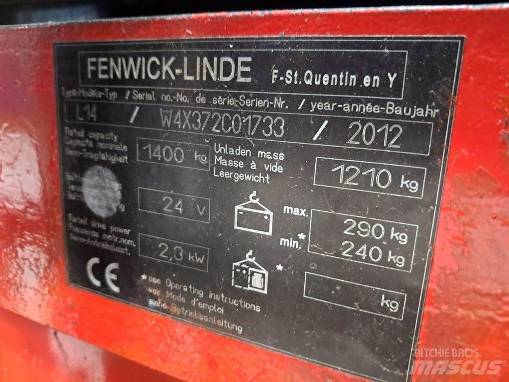 Linde L14 Rankiniai vėžimėliai