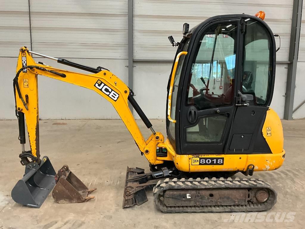 JCB 8018 Mini ekskavatoriai < 7 t