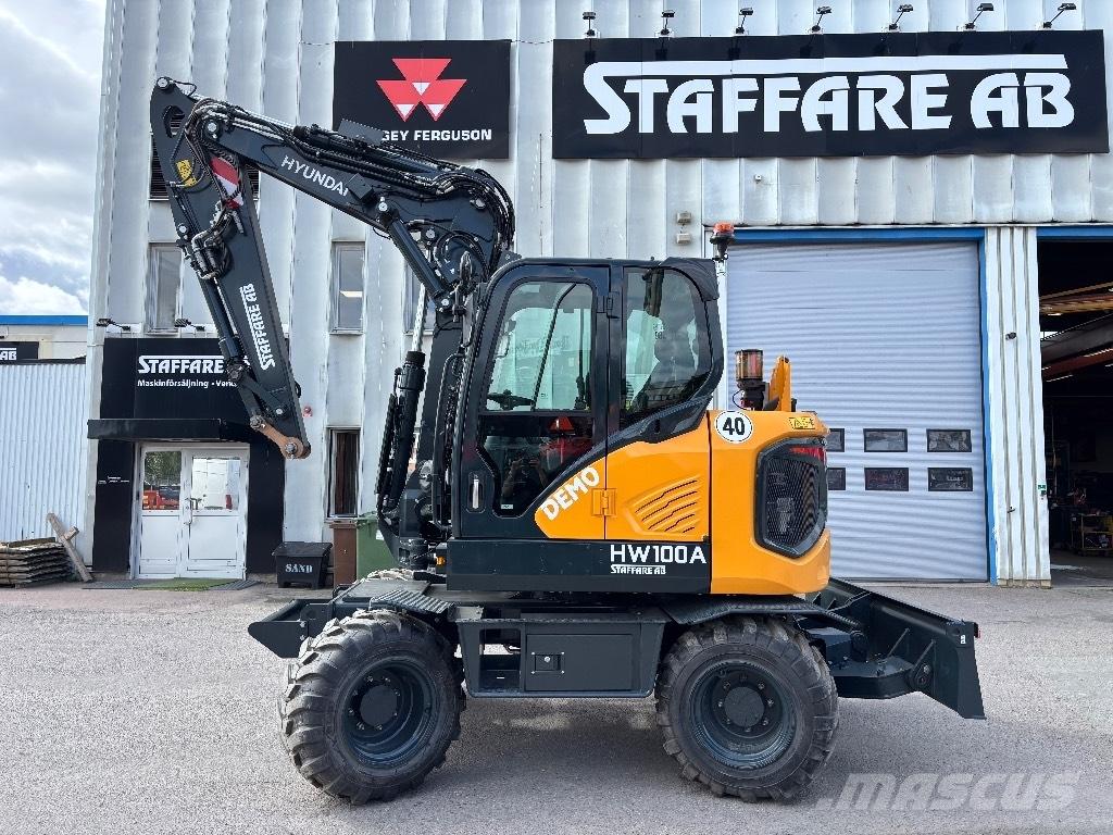 Hyundai HW100A Ratiniai ekskavatoriai