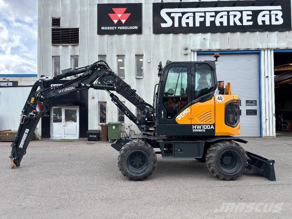 Hyundai HW100A Ratiniai ekskavatoriai