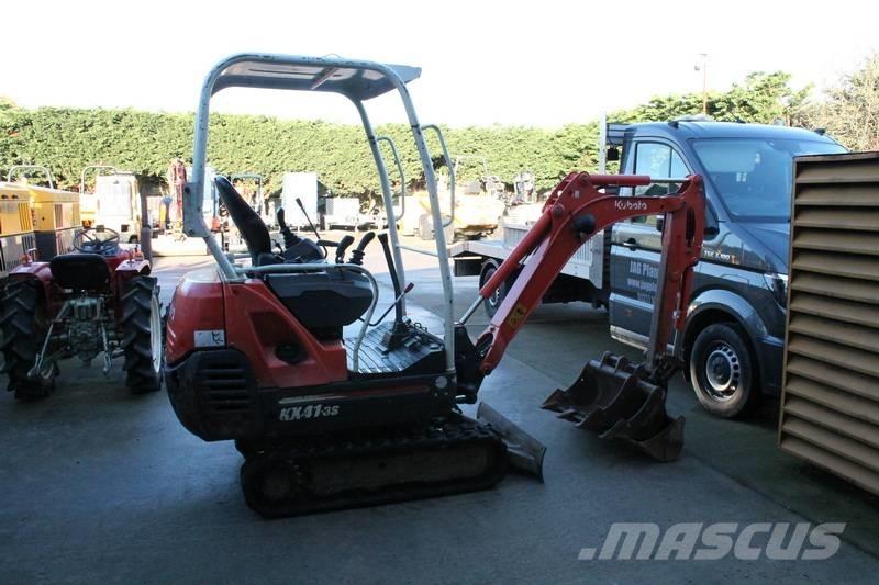 Kubota KX 41-3 S Mini ekskavatoriai < 7 t