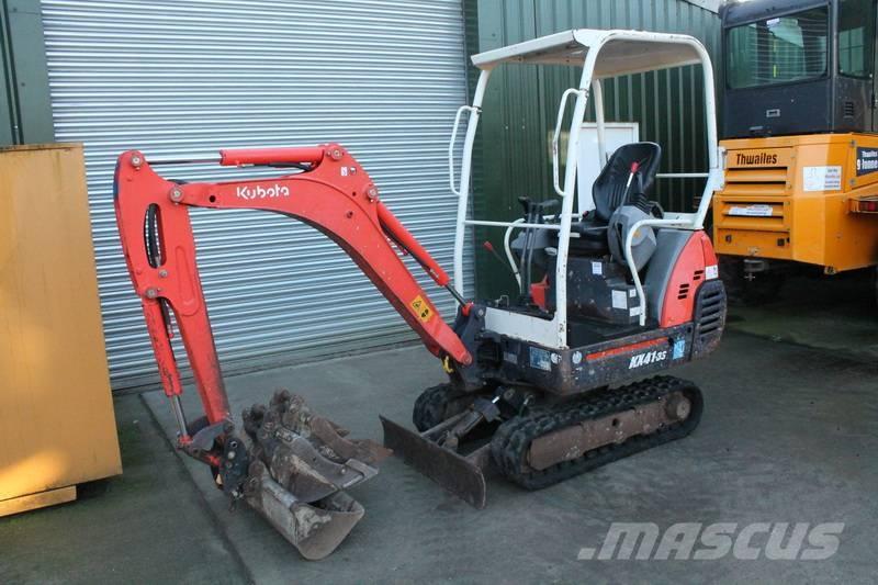 Kubota KX 41-3 S Mini ekskavatoriai < 7 t