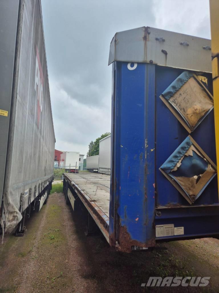 Krone FLAKTRAILER Bortinių sunkvežimių priekabos su nuleidžiamais bortais