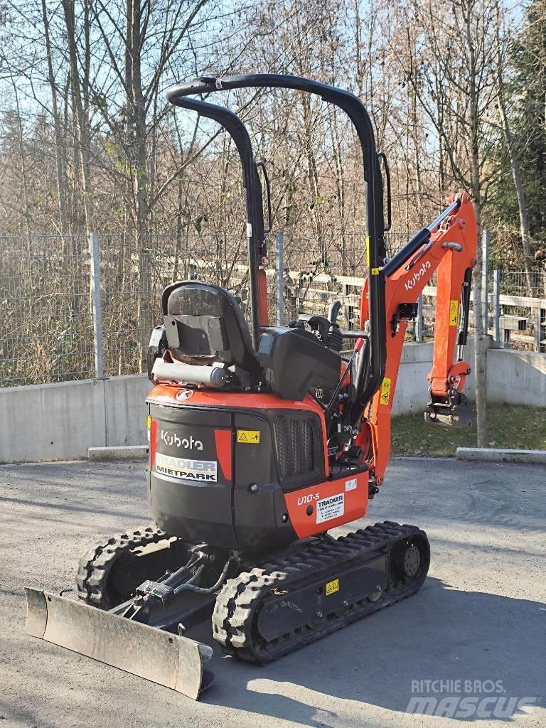 Kubota U 10 Mini ekskavatoriai < 7 t