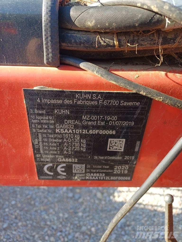 Kuhn GA 6632 Pradalges formuojantys padargai