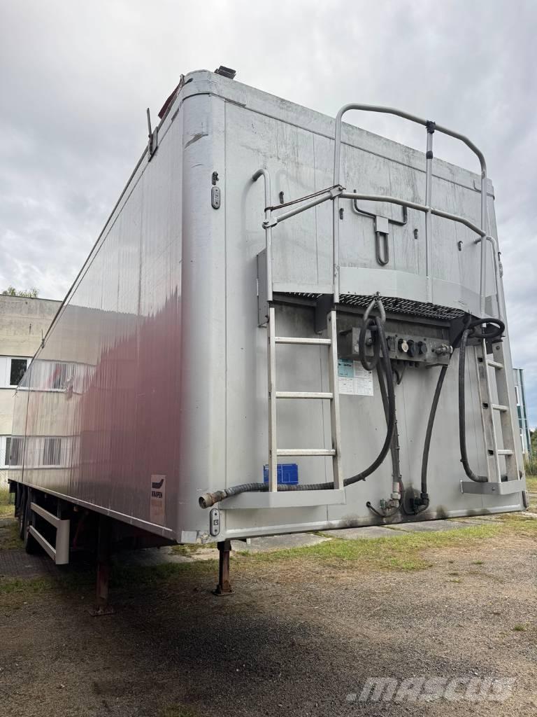 Knapen K 200 Puspriekabės su grindimis