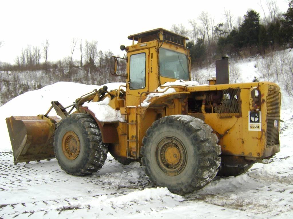 CAT 980B Naudoti ratiniai krautuvai