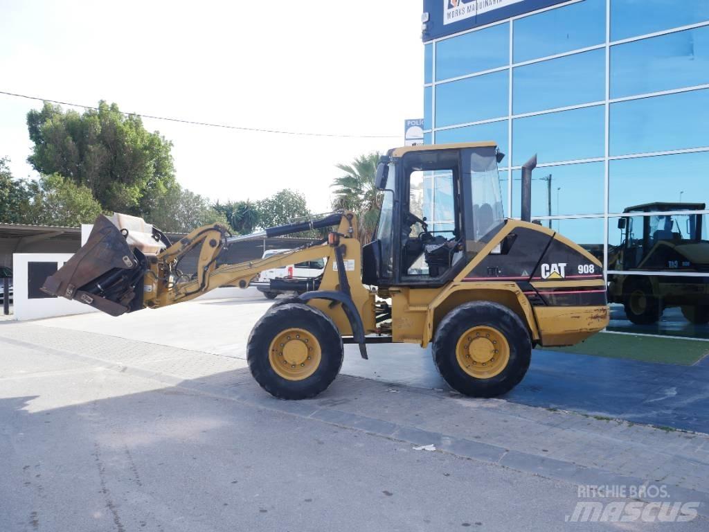 CAT 908 Naudoti ratiniai krautuvai