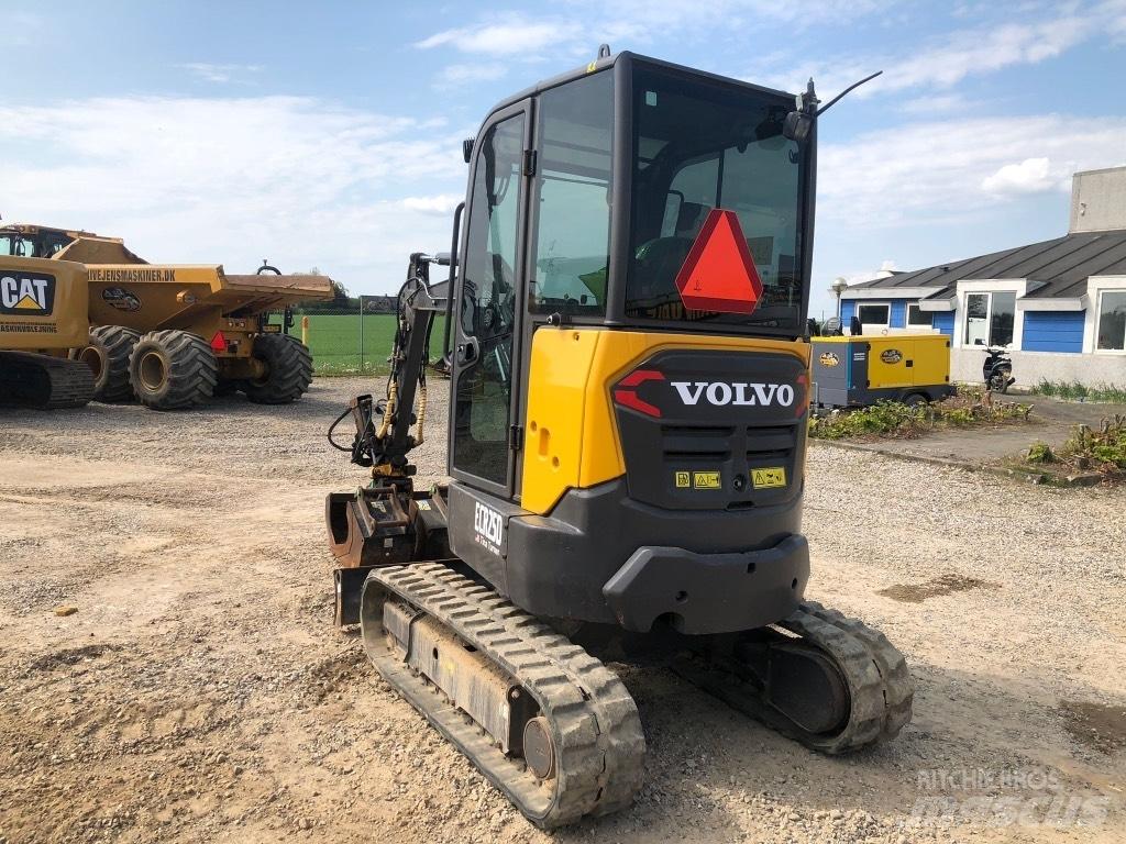 Volvo ECR 25 D Mini ekskavatoriai < 7 t