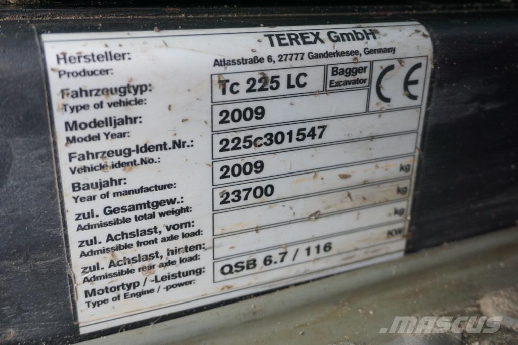 Atlas TC 225 LC Vikšriniai ekskavatoriai