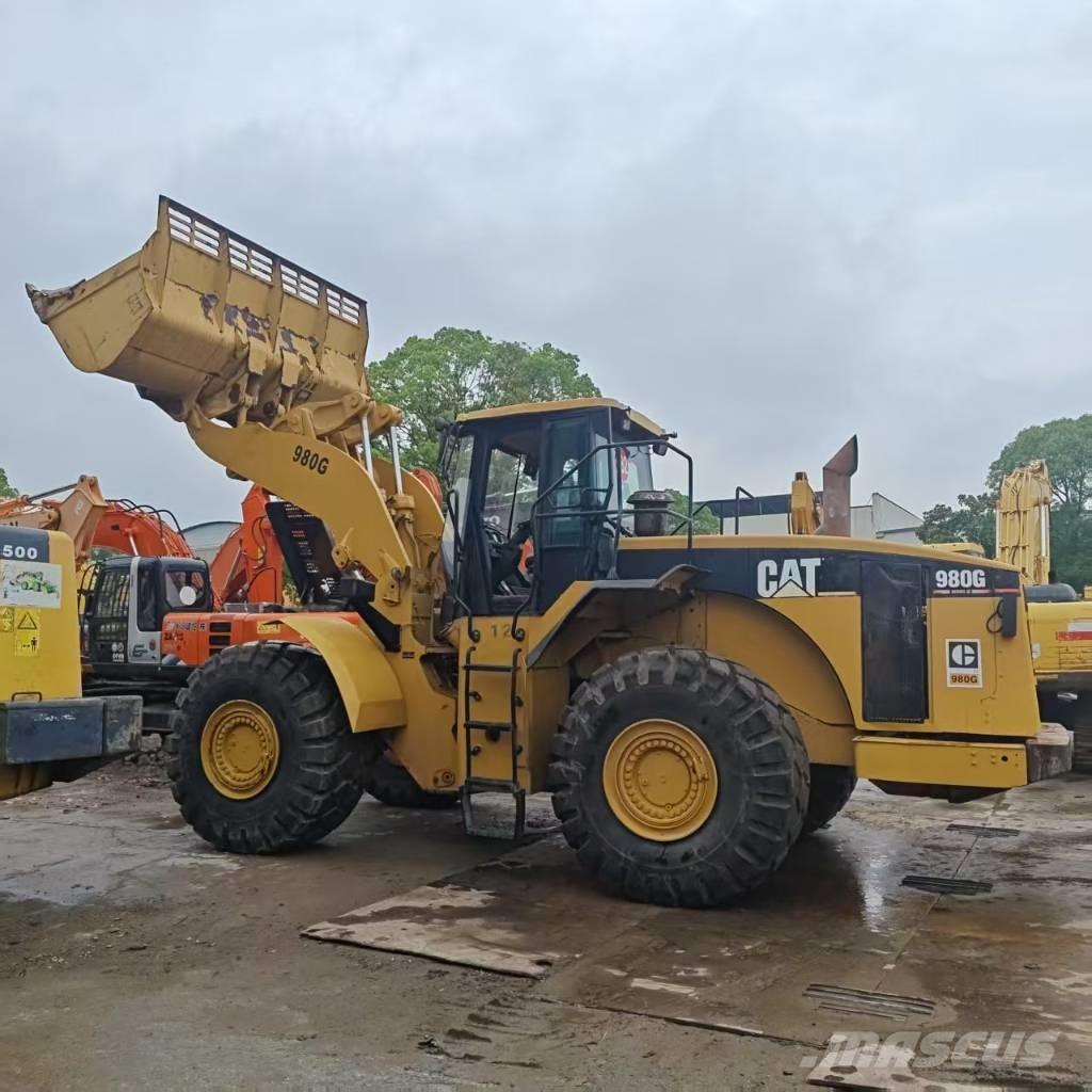 CAT 980 G Naudoti ratiniai krautuvai