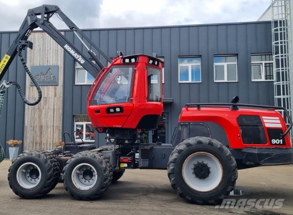 Komatsu 901 Miško technika (Harvesteriai)
