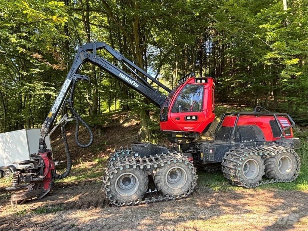 Komatsu 931 XC Miško technika (Harvesteriai)