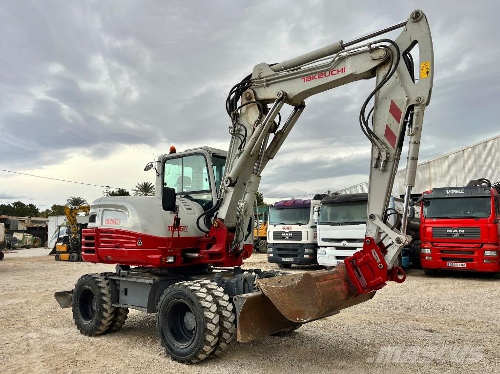 Takeuchi TB 295 W Ratiniai ekskavatoriai
