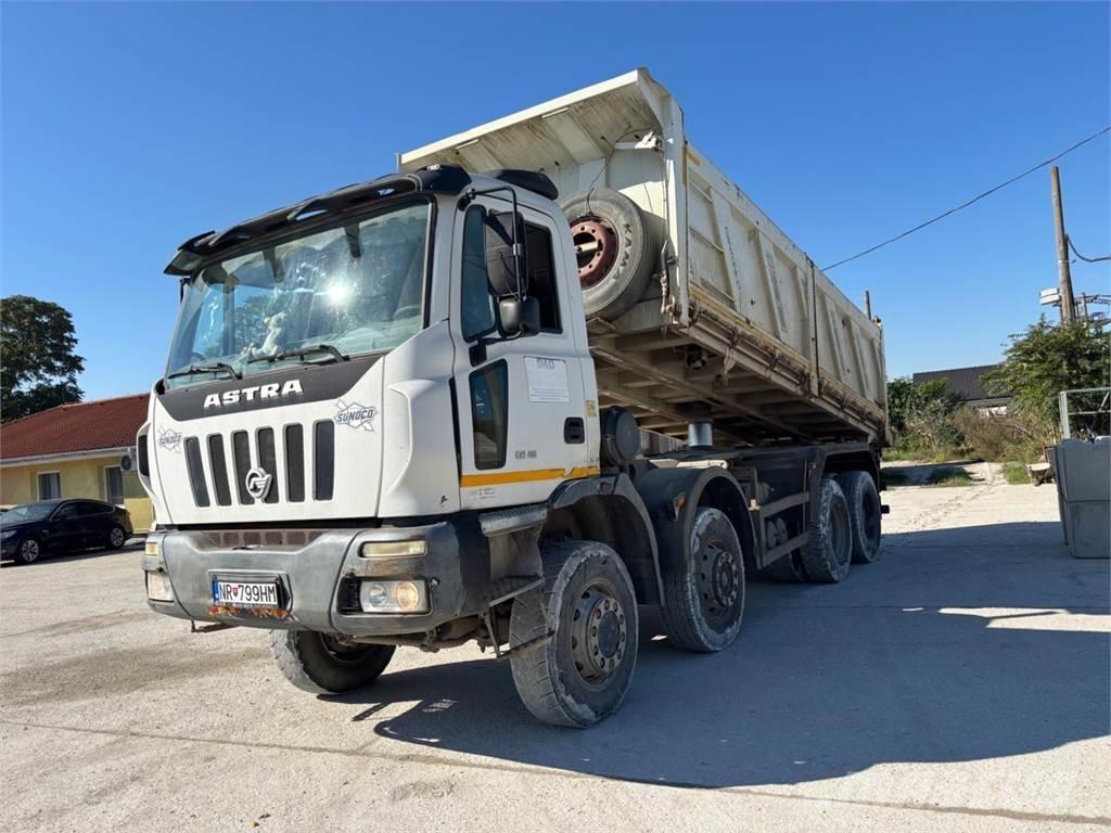 Astra HD8 8X6 Savivarčių priekabų vilkikai