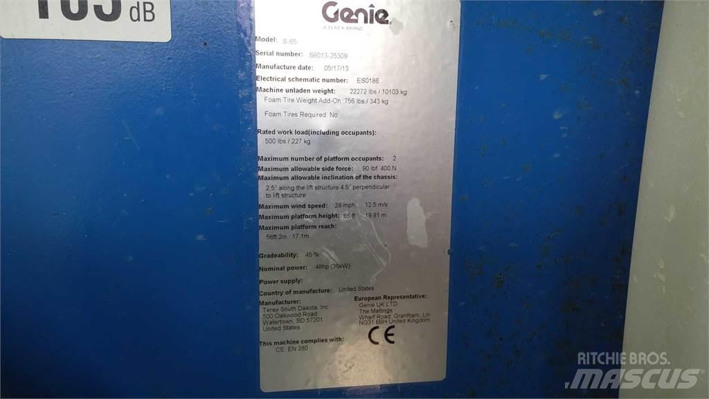 Genie S65 Teleskopiniai keltuvai