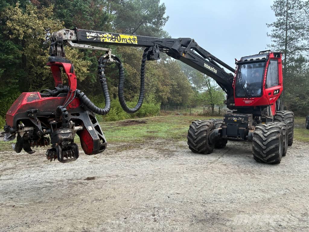 Komatsu 901 Miško technika (Harvesteriai)