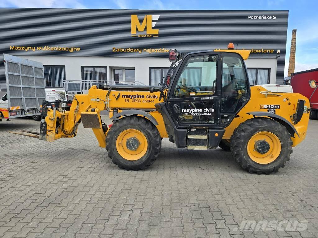 JCB 540-140 Teleskopiniai krautuvai