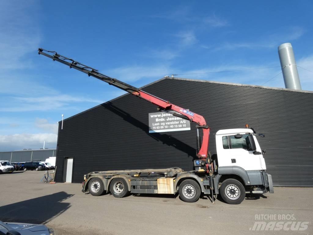 MAN TGS 35.460 Automobiliniai kranai