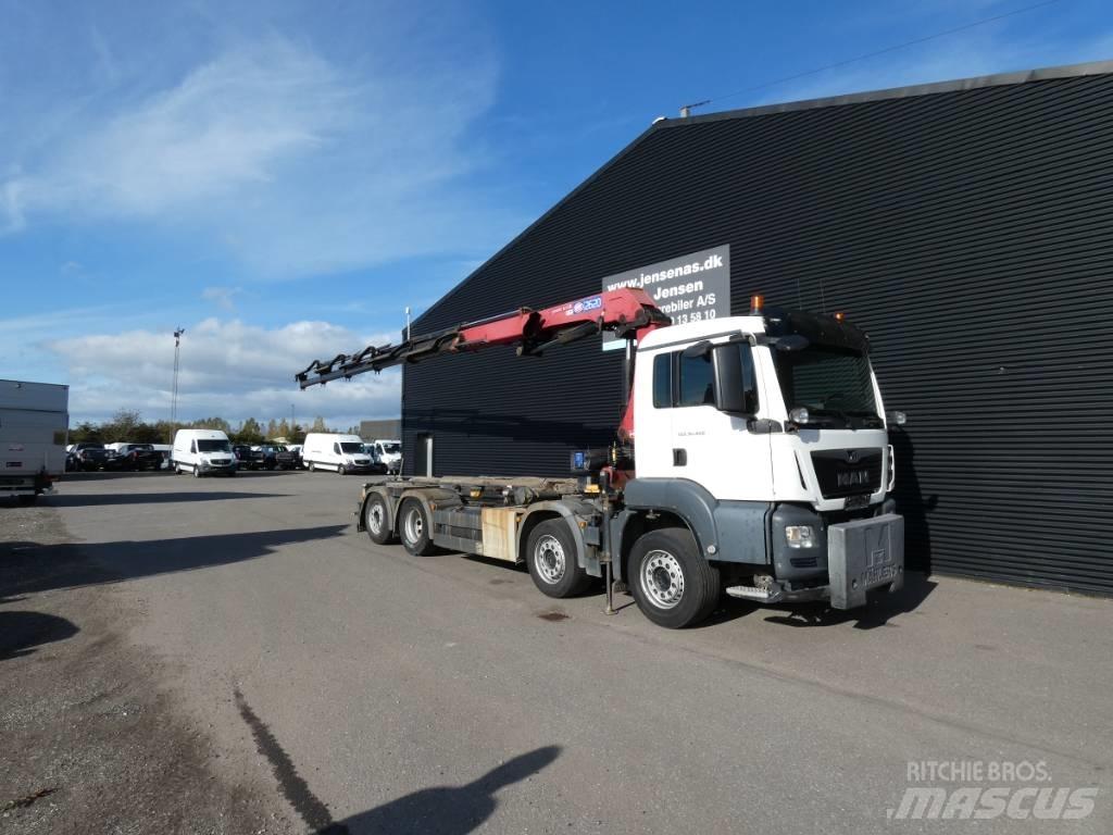 MAN TGS 35.460 Automobiliniai kranai