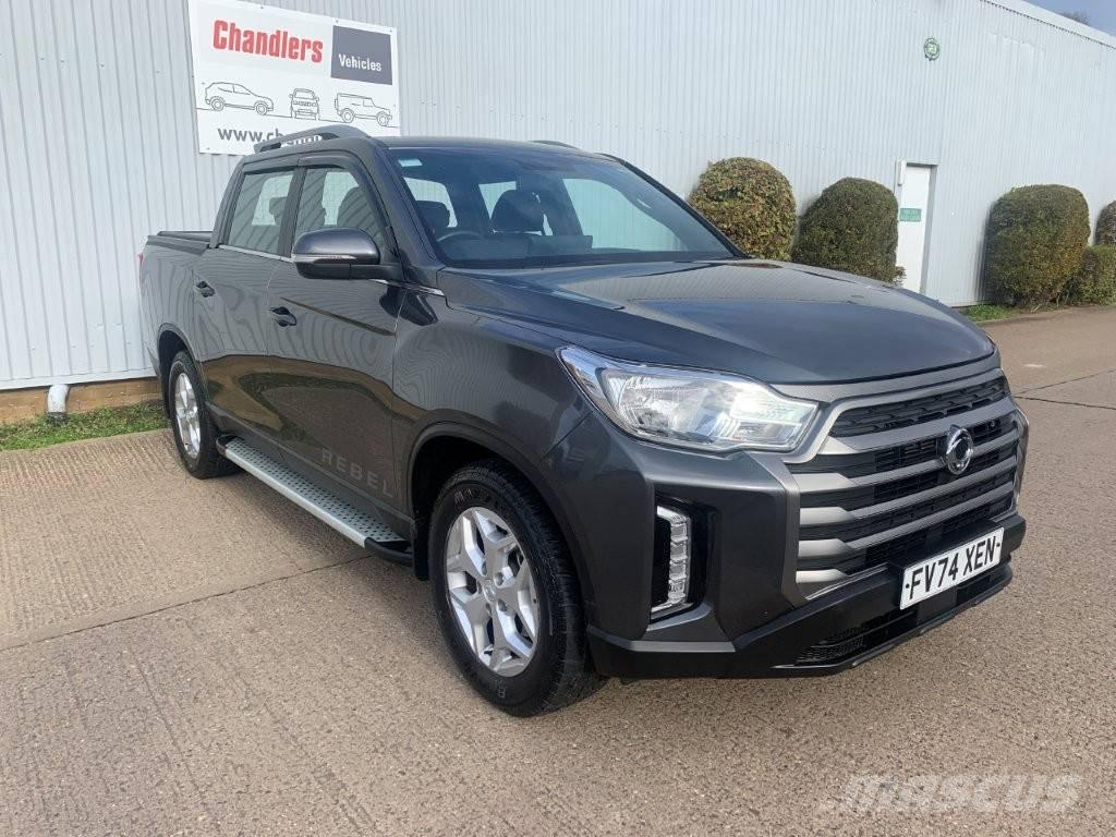  KGM MUSSO 2.2 REBEL Pikapai / Bortiniai sunkvežimiai