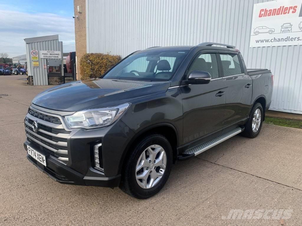  KGM MUSSO 2.2 REBEL Pikapai / Bortiniai sunkvežimiai