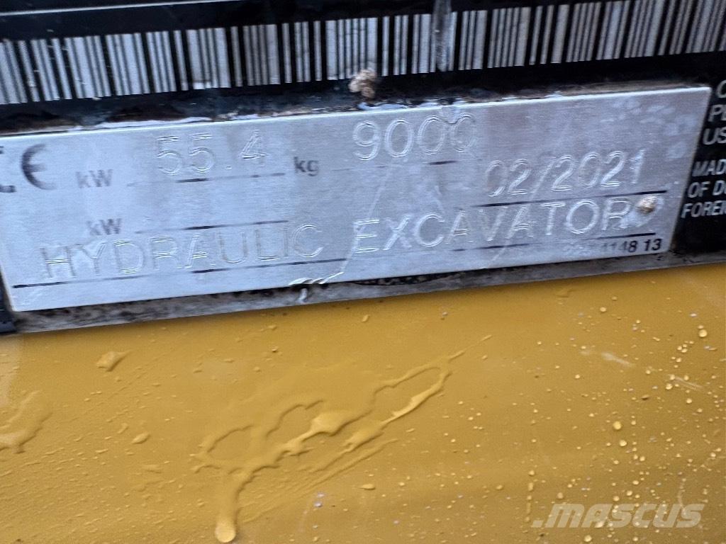 CAT 308 CR Vidutinės galios ekskavatoriai 7-12 t