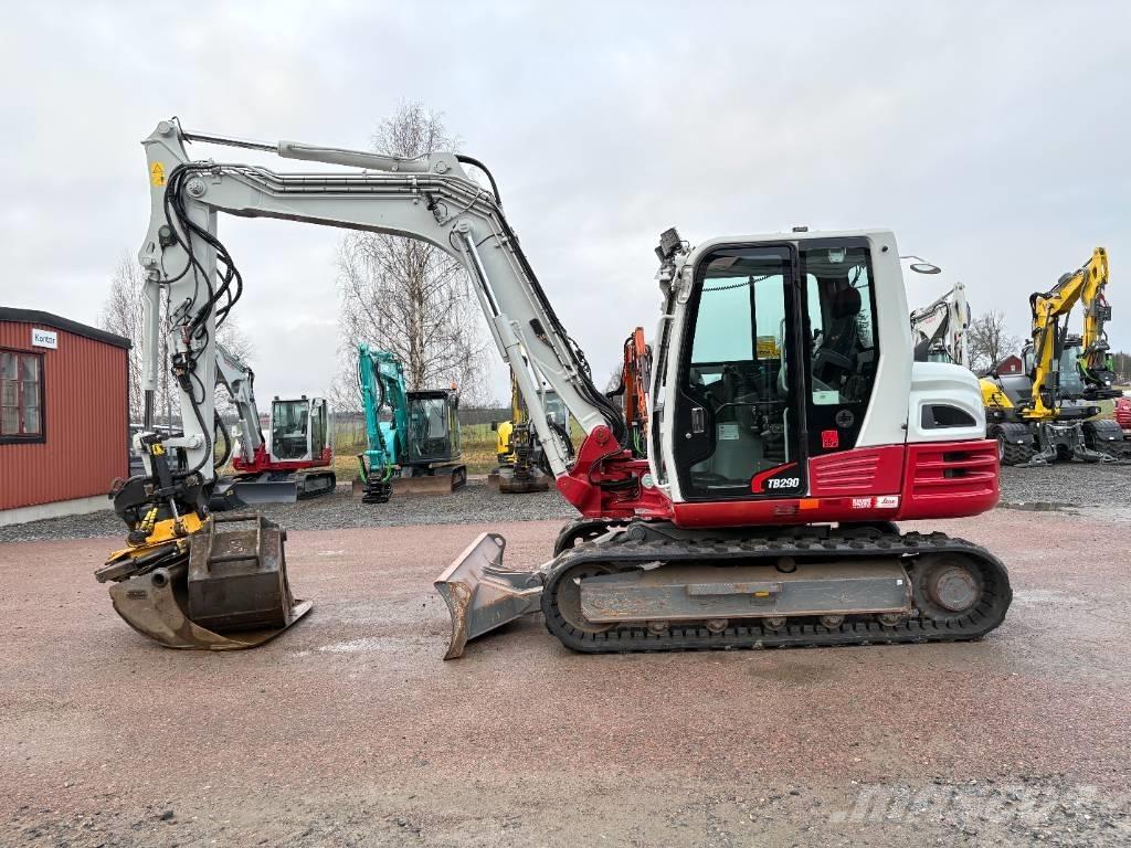 Takeuchi TB290 Vidutinės galios ekskavatoriai 7-12 t