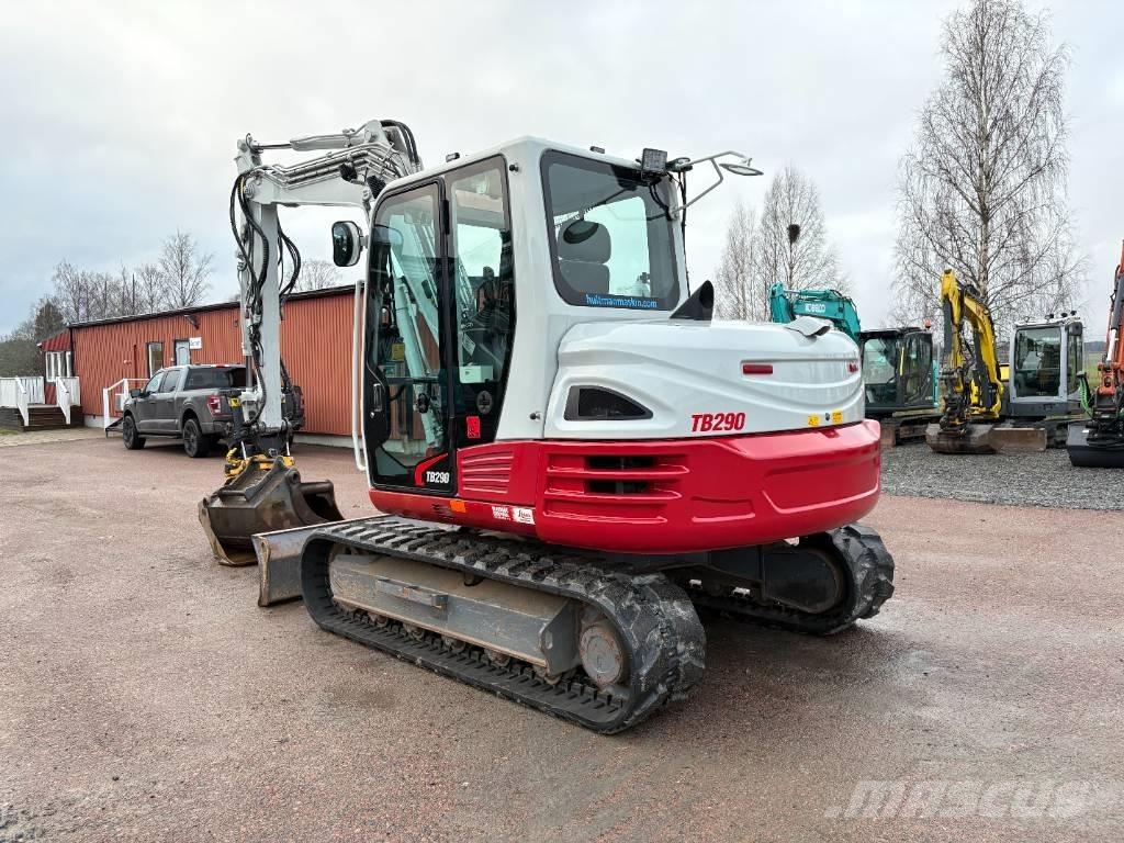 Takeuchi TB290 Vidutinės galios ekskavatoriai 7-12 t
